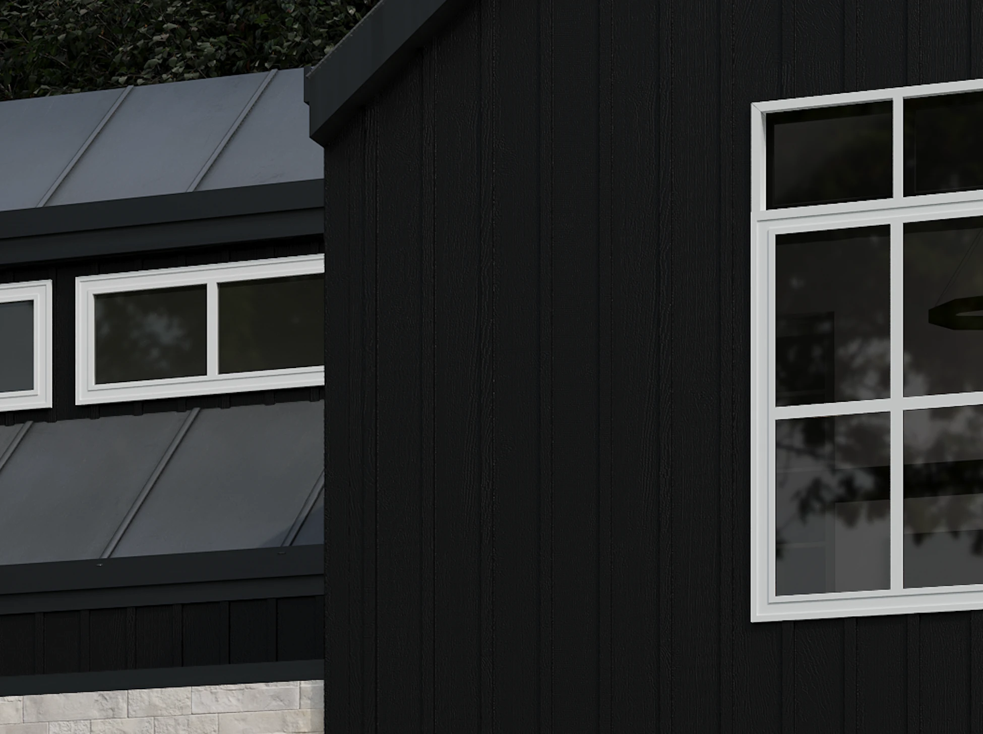 Visualisation de Maibec CanExel Board & Batten Noir Board & Batten par Maibec